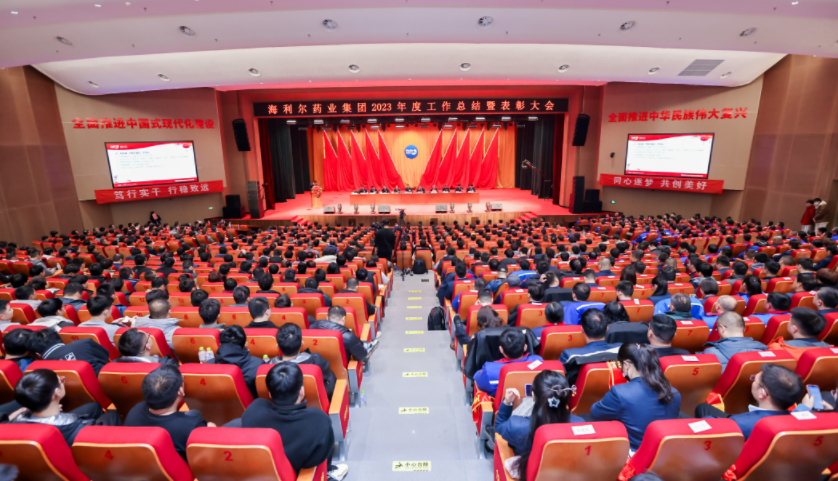 笃行实干 行稳致远——华体育app官网入口药业集团2023年度工作总结暨表彰大会隆重召开