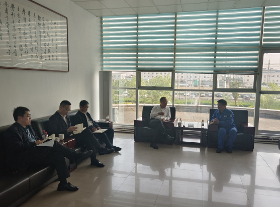 开发区管委会副主任张振城一行到山东华体育app官网入口调研指导